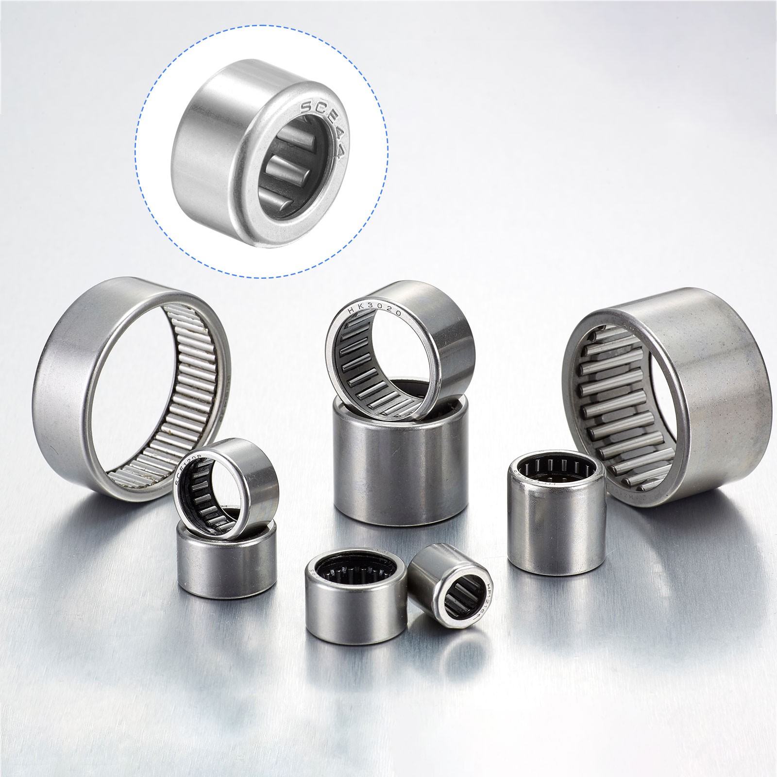 SCE44 Needle Roller Bearings 1/4″ x 7/16″ x 1/4″ 10 Packs