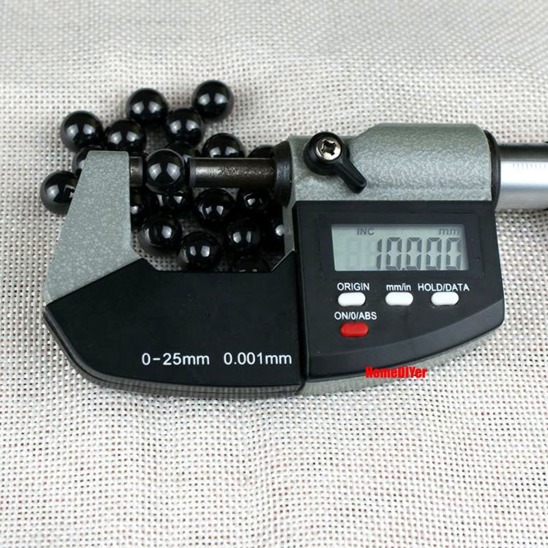 Grade 5 Silicon Nitride Ball Bearings Si3N4 Ceramic Balls Diameter 10mm-38.1mm
