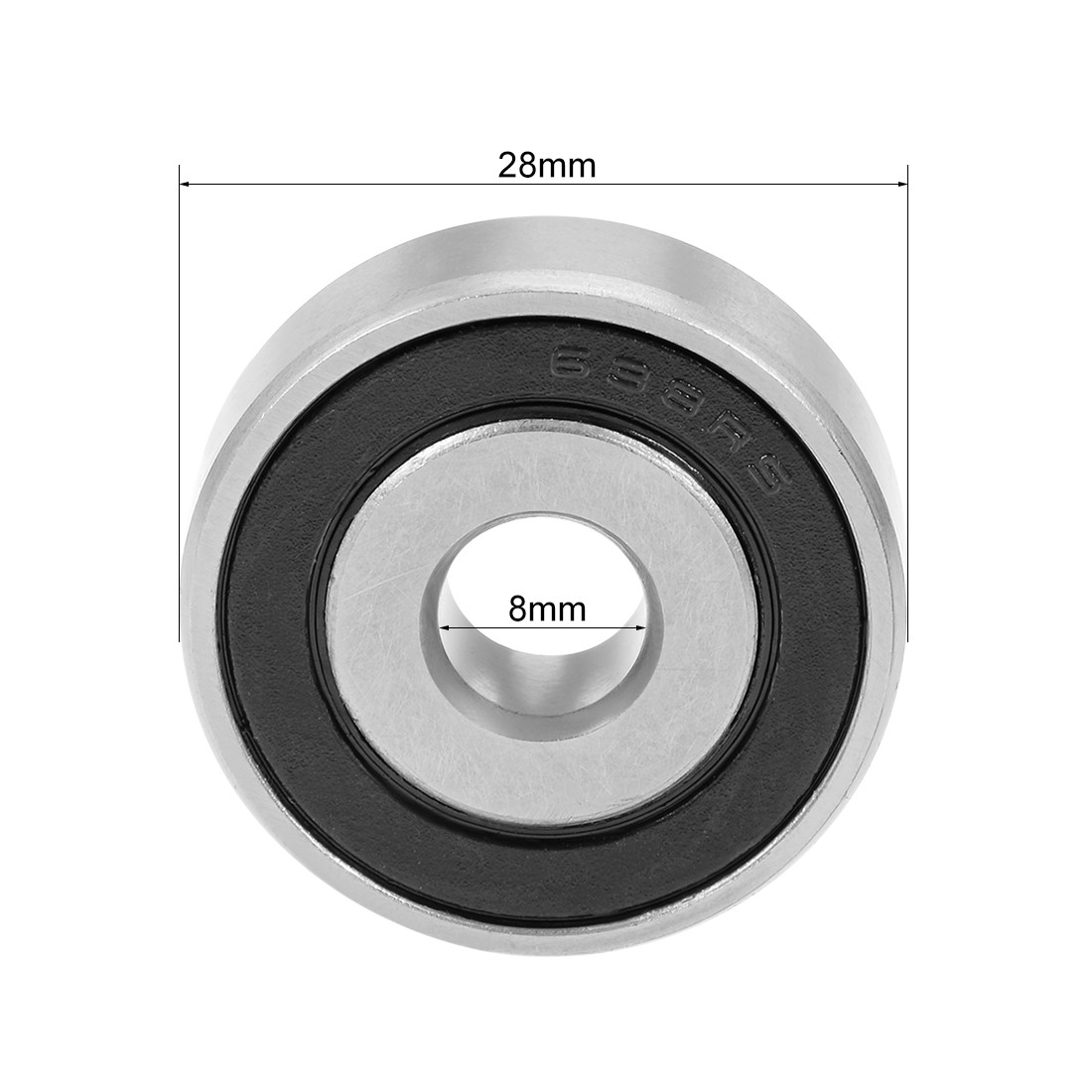 10pcs 638-2RS Deep Groove Ball Bearing 8x28x9mm Double Sealed GCr15 Bearings