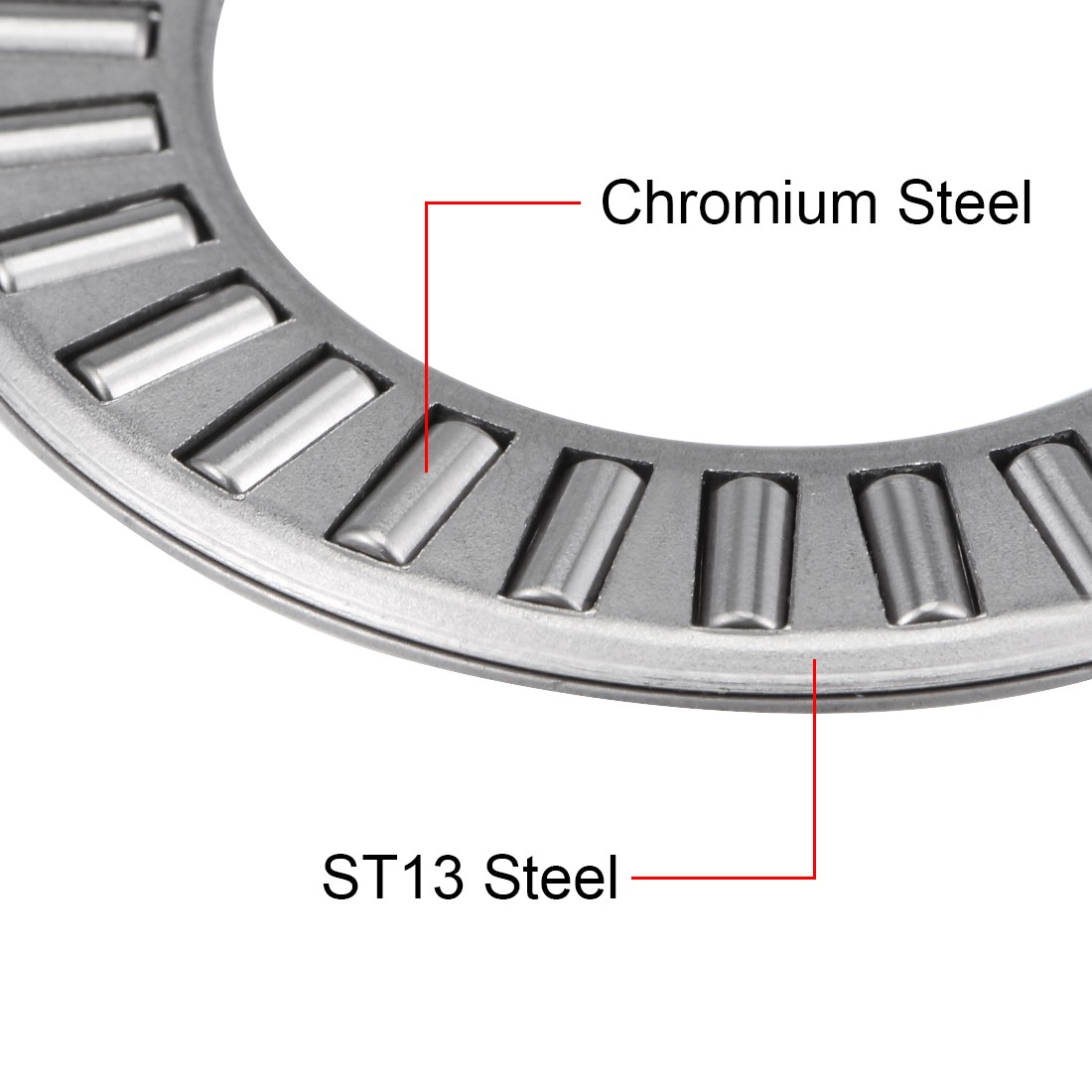 5pcs NTA1423 Thrust Needle Roller Bearings 7/8″ Bore 1-7/16″ OD 5/64″ Width