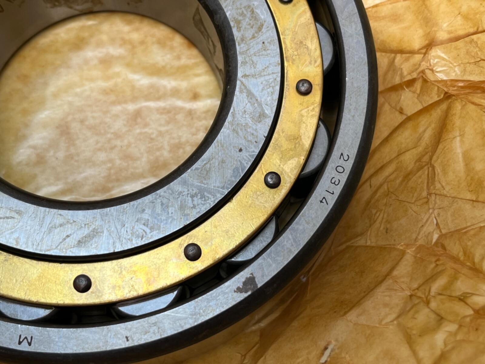 FAG 20314MB Spherical Bearing 70x150x35 mm 20314-MB Germany