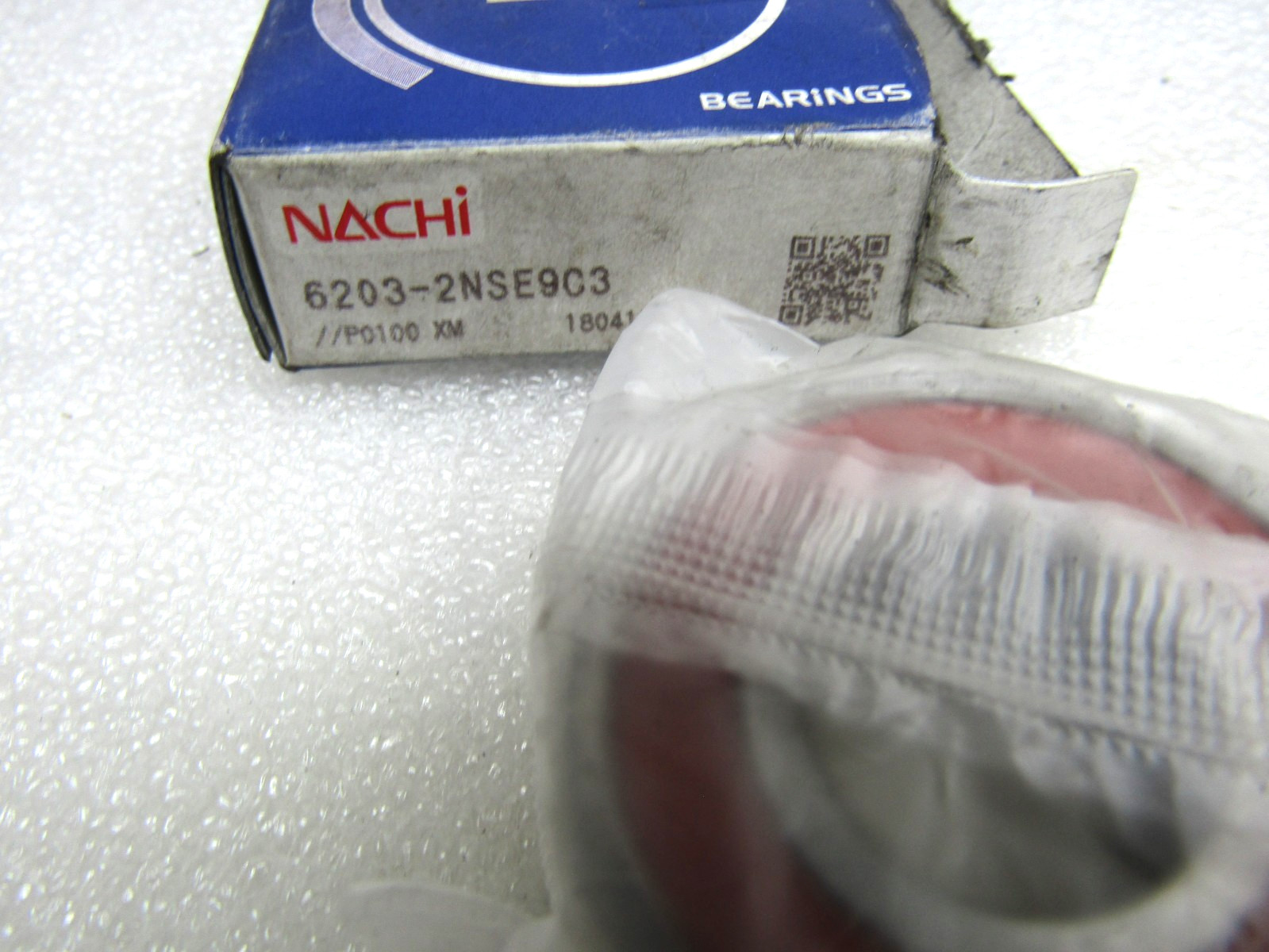 Nachi 6203-2NSE C3 17mm X 40mm X 12 mm Sealed Bearing