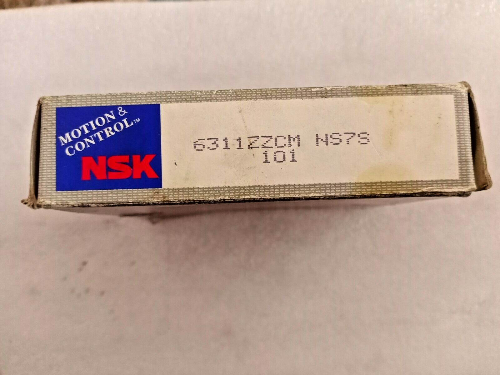 6311 ZZCM Single Row Deep Groove Ball Bearing 55x120x29 MM NSK JAPAN