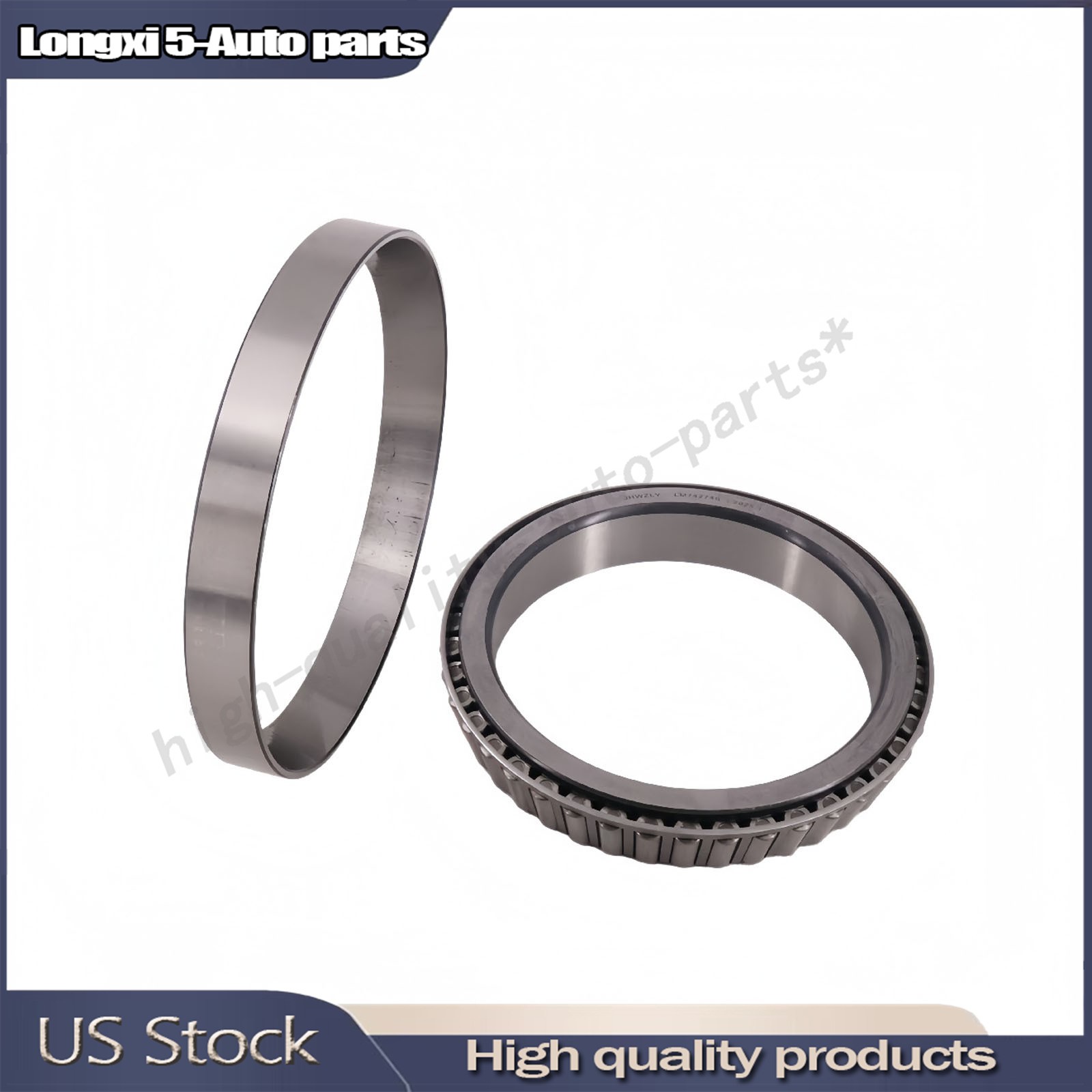 Wheel Bearing Set Tapered Roller Cup and Cone LM742749 LM742710 1-PC New PC