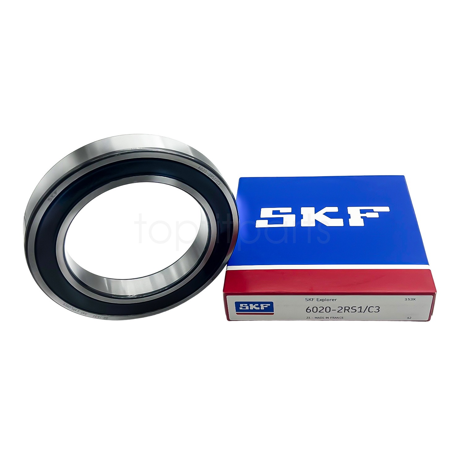 NEW Deep Groove Ball Bearing Fits For SKF 6020 2RS1/C3 100x150x24mm US
