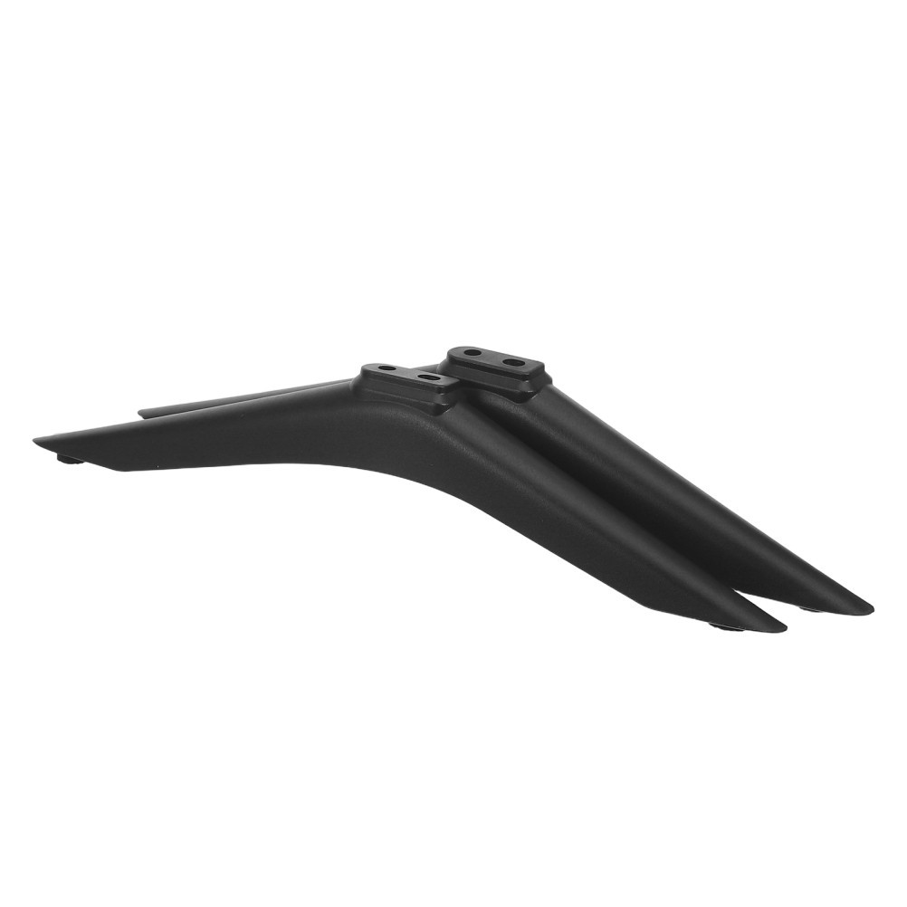 2Pcs Black Reusable Plastic TV Stand Replacement Legs for Home TV Pedestal Base