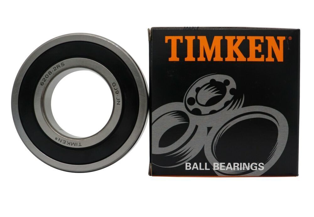 USA TIMKEN 6208-2RS 40X80X18MM Double Rubber Seal Deep Groove Ball Bearings