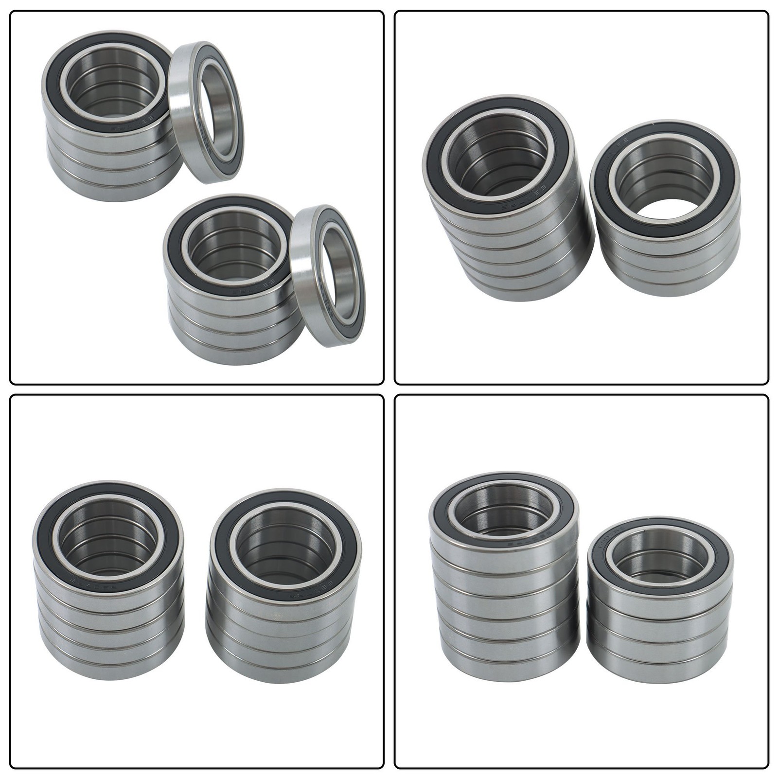 10 Pack 6907-2RS Ball Bearings 35x55x10mm Double Rubber Sealed