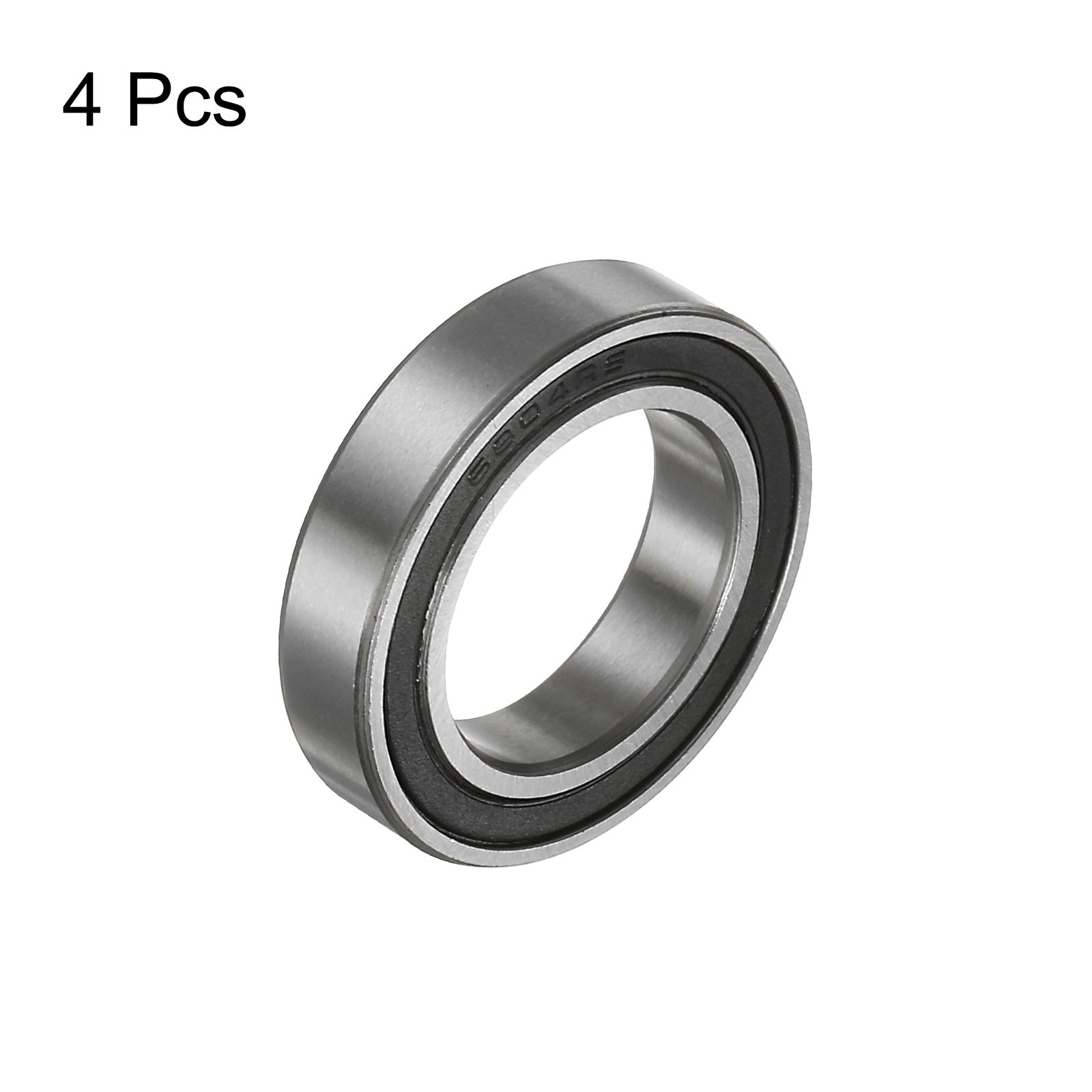 4pcs 6804-2RS Deep Groove Ball Bearings 20mm x 32mm x 7mm