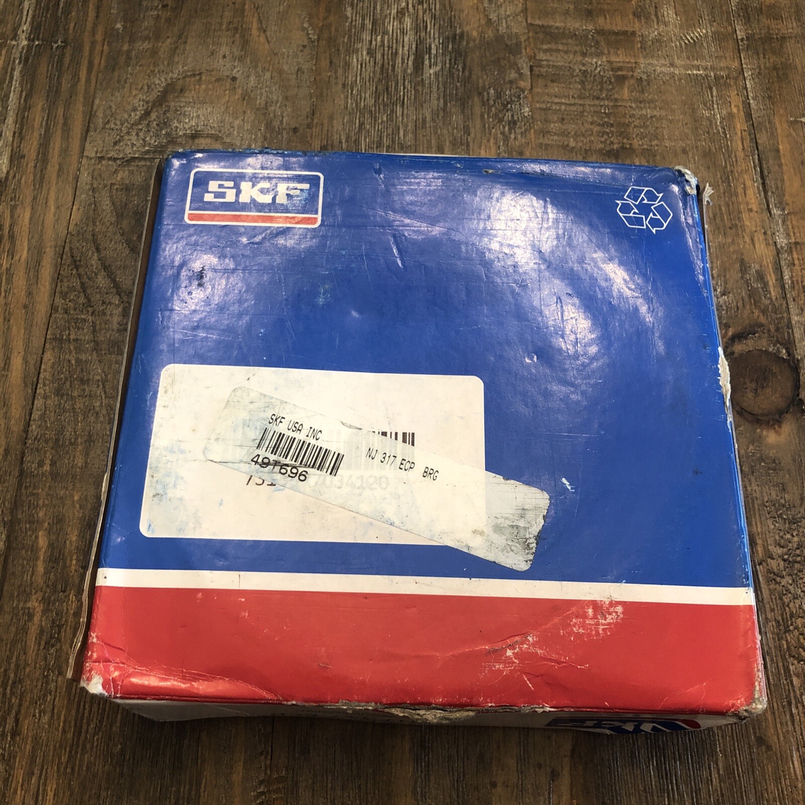 SKF Cylindrical Roller Bearing: 85 mm NJ 317 ECP