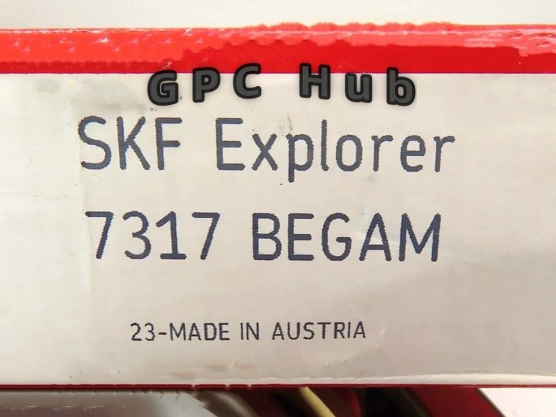 1PC NEW SKF 7317 BEGAM single row angular contact ball bearing Fast shipment