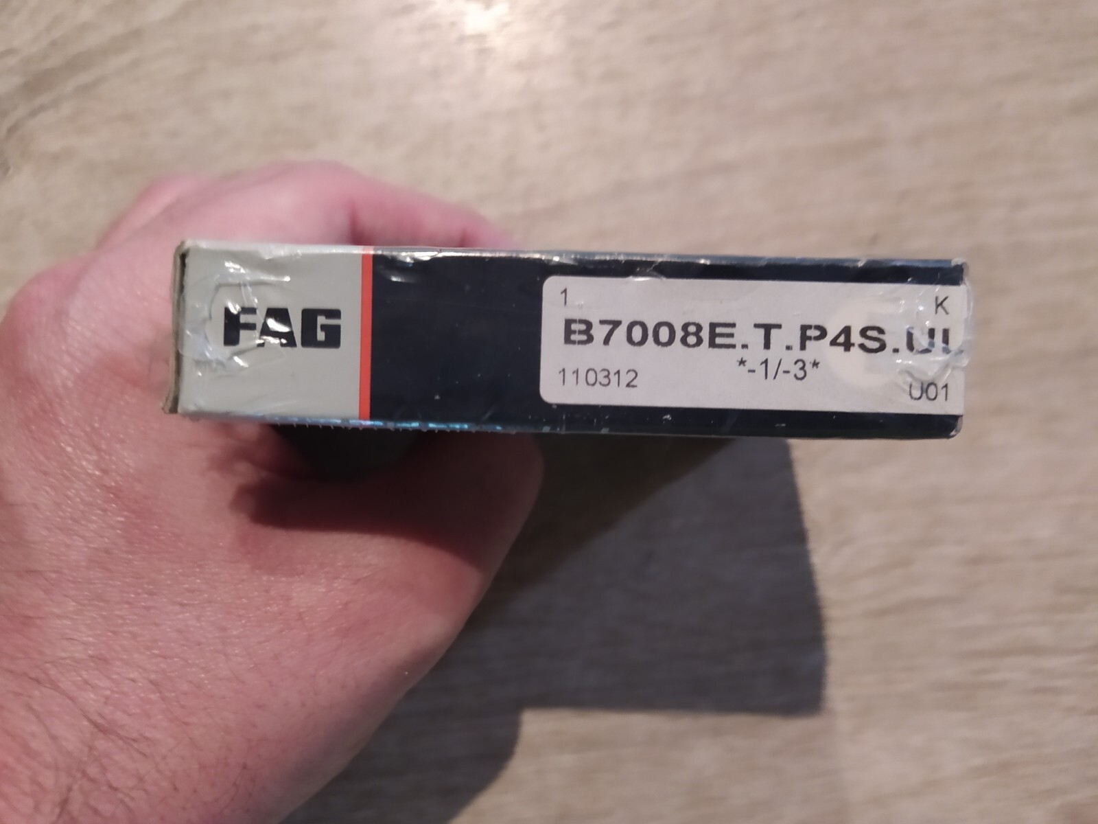 FAG AEROSPACE SUPER PRECISION BEARING B7008-E-T-P4S-UI [NEW]