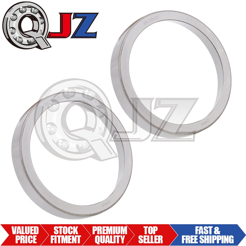[2-Pack] 394CS Tapered Roller Bearing Single Cup [4.5 in OD x 0.74 in W]