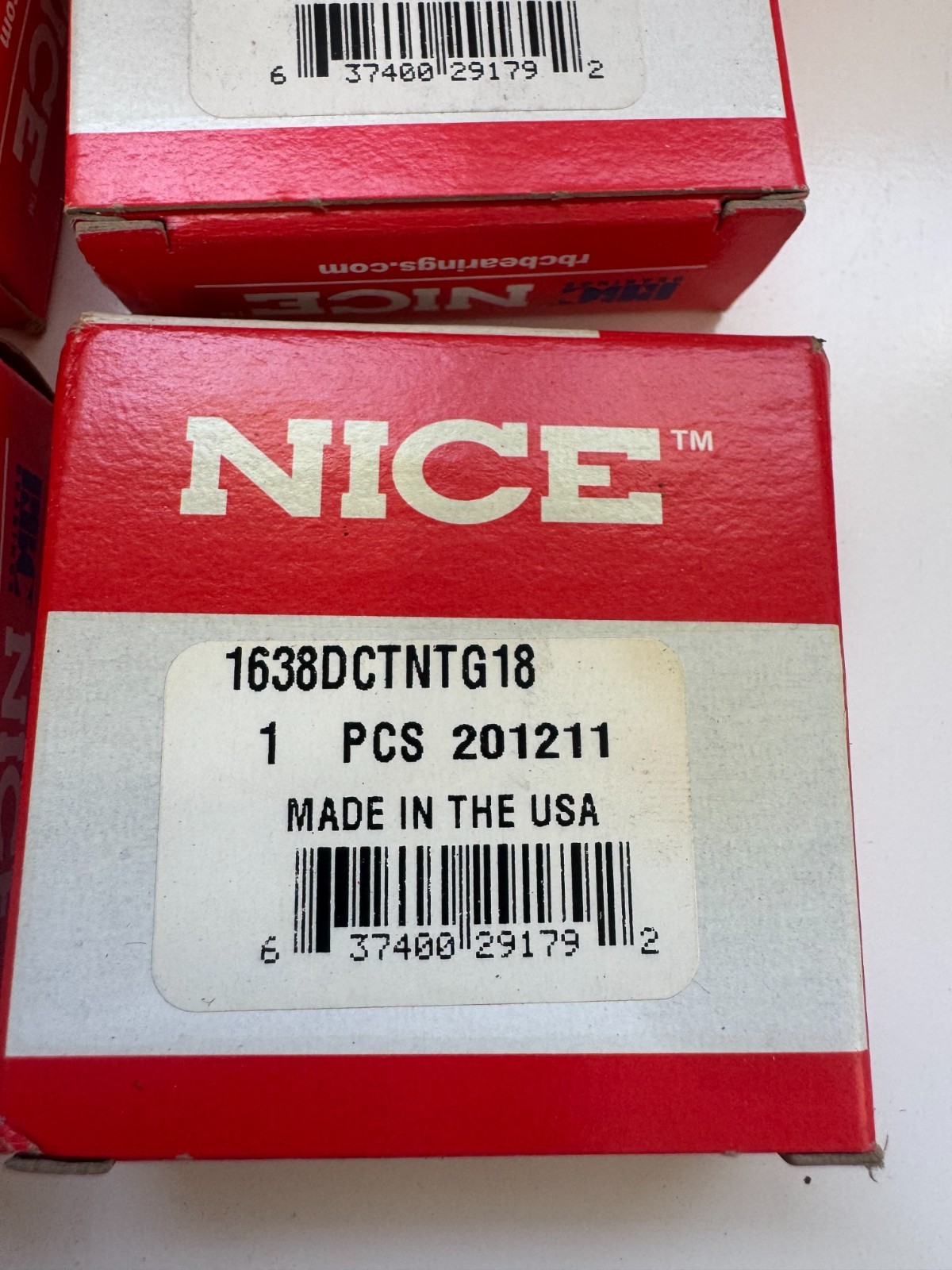 (38) RBC NICE Bearing 1638DCTNTG18 Ball Bearing – WHOLESALE LOT OF 38 PCS. NEW !