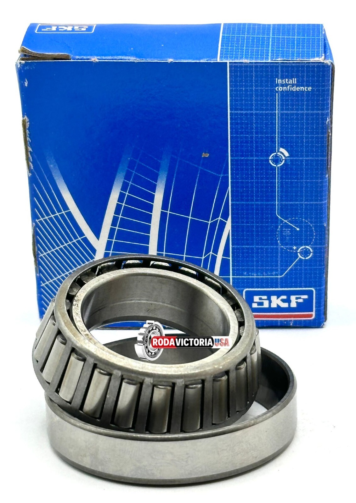 SKF L45449 L45410 Taper Roller Bearing Cup and Cone Set 1.1417×1.98×0.56 BR8