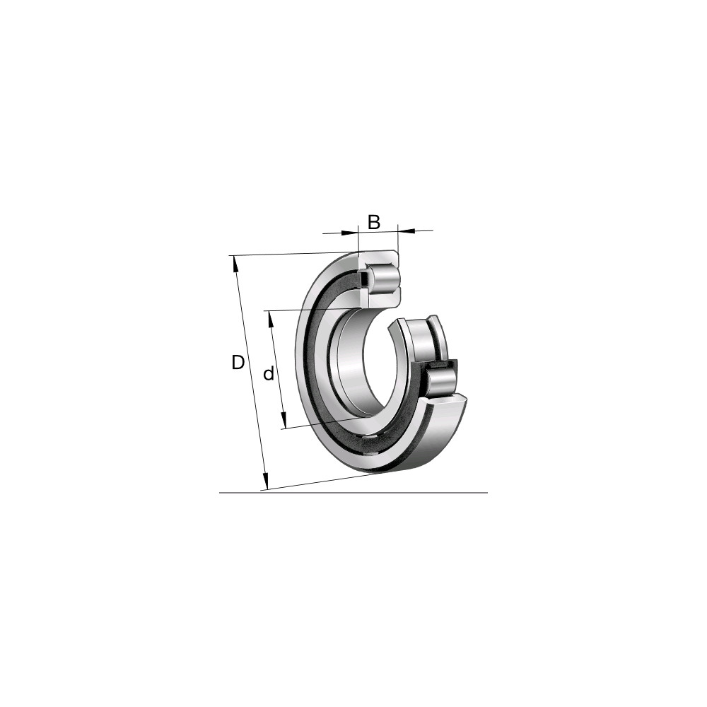 FAG NUP2312E.TVP2.C3 Roller Bearing Set of 10 pcs