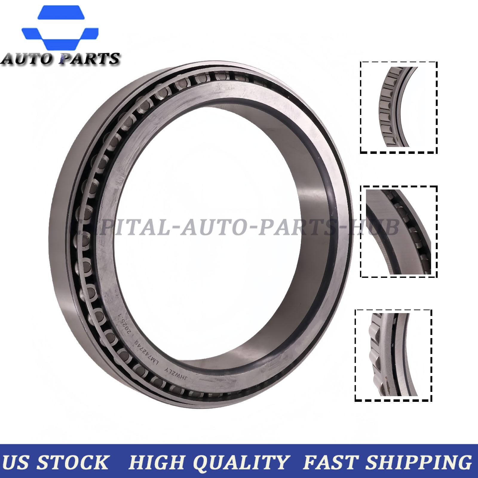 Tapered Roller Bearing Set Cup and Cone LM742749 LM742710 1-PC New 1-PC US