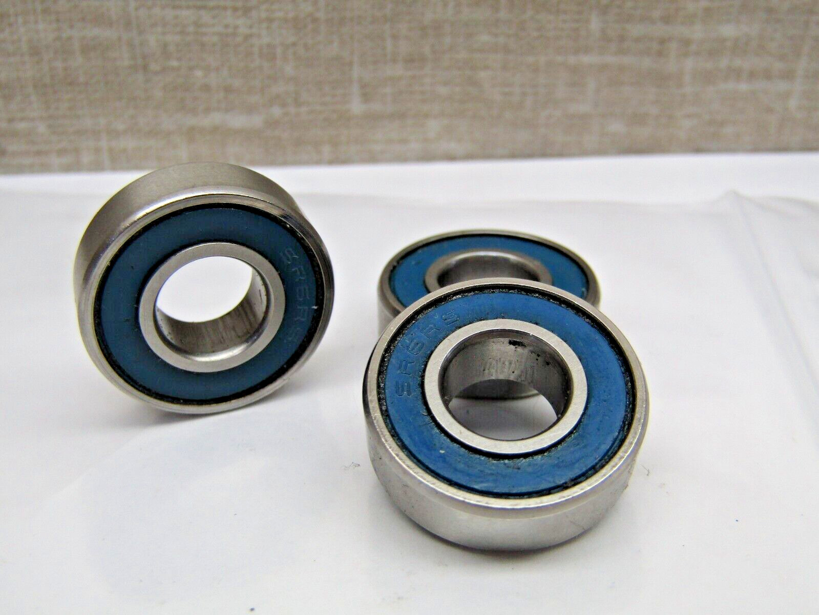 (Lot of 3) SSR6-2RS 3/8″ x 7/8″ x 9/32″ Stainless Sealed Bearing