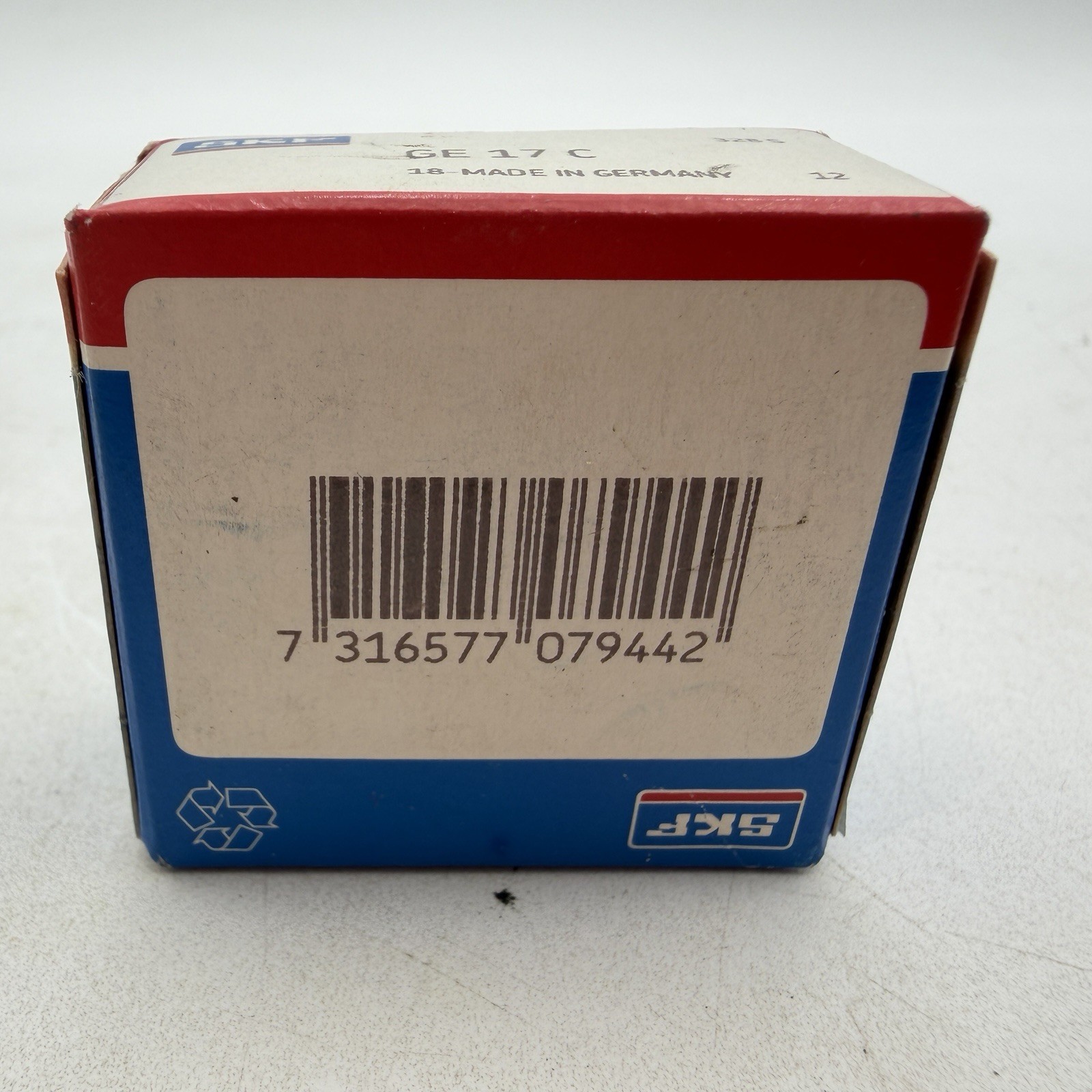 SKF GE 17 C Spherical Plain Bearing 17x30x14mm Maintenance- NOS / Free Shipping