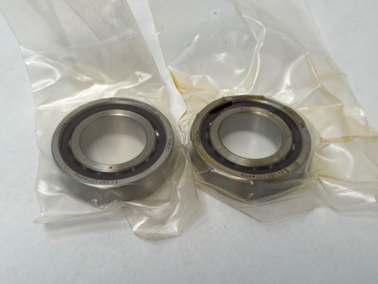 Fafnir 2MM9304WI-DUL Bearing 20x37x9 mm 7904C 2MM-9304-WI-CR-DUL USA