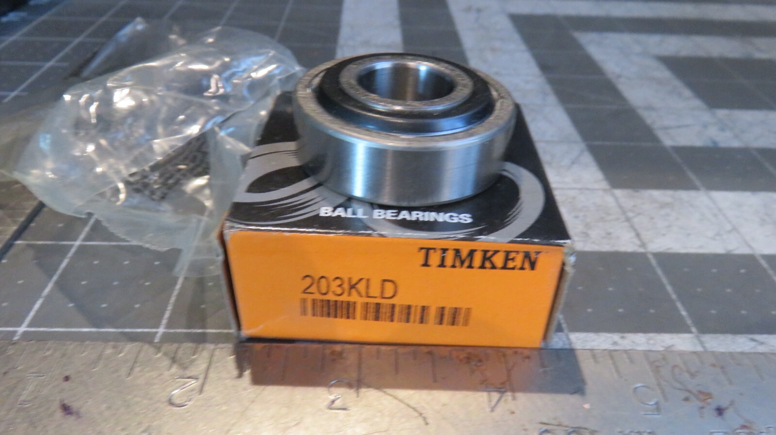 TIMKEN 203KLDZ22P Single Row Deep Groove Ball Bearing 17mm ID 40mm OD 14.3 Wide
