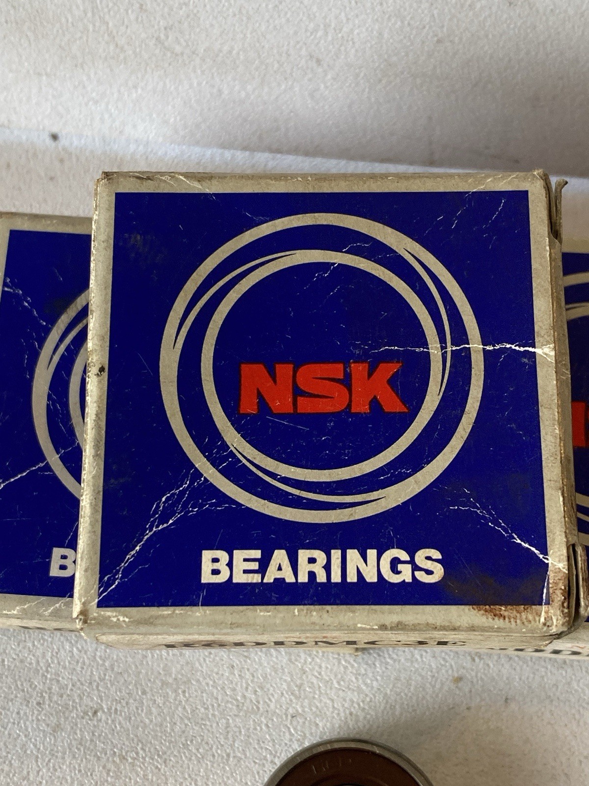 Lot Of 3 NSK R6DDMC3E Bearing, 10mm ID, 22.2mm OD, and 7.1mm Width
