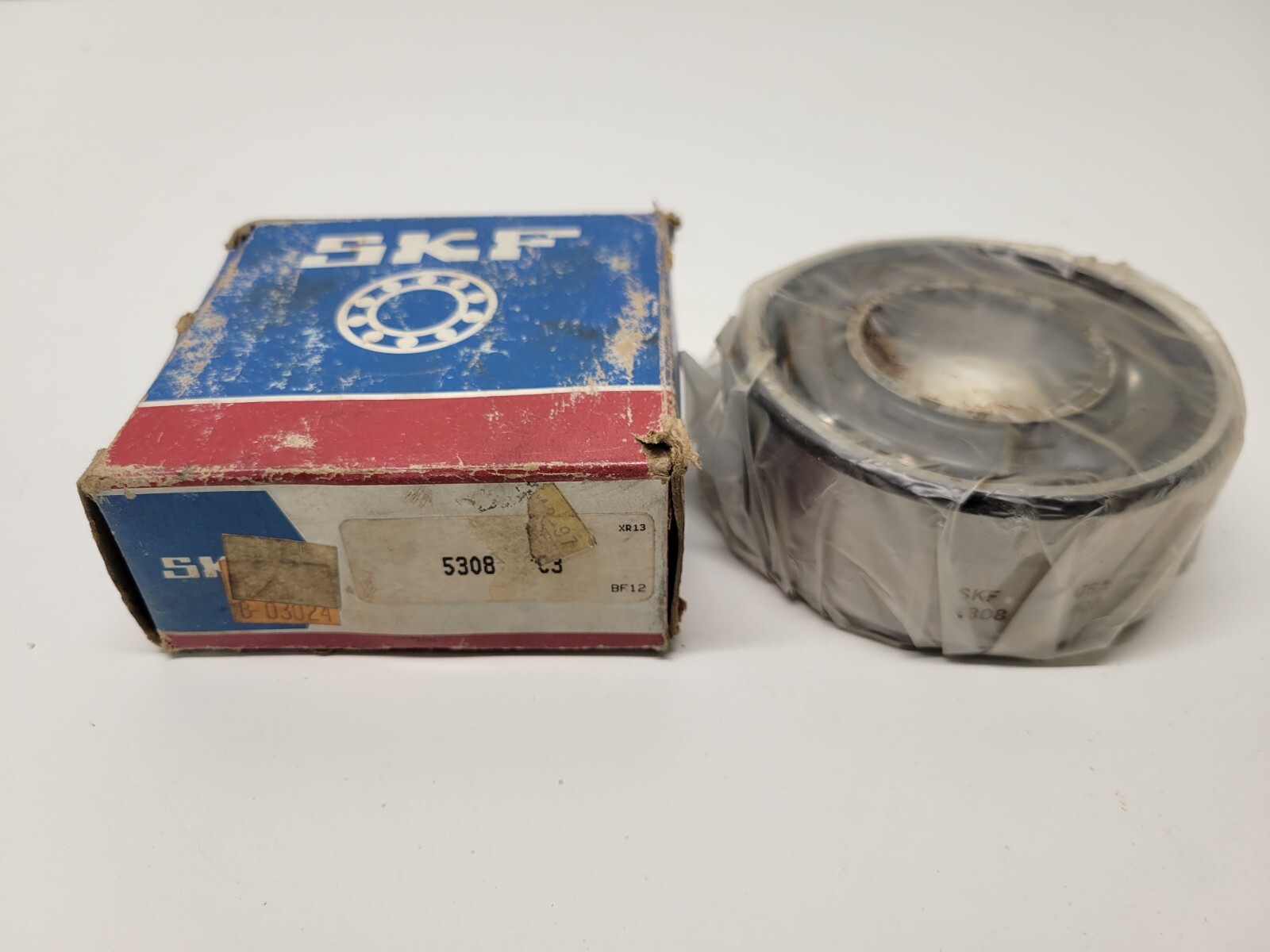 NEW IN BOX! GENUINE SKF DOUBLE ROW ANGULAR CONTACT BEARING 5308-C3