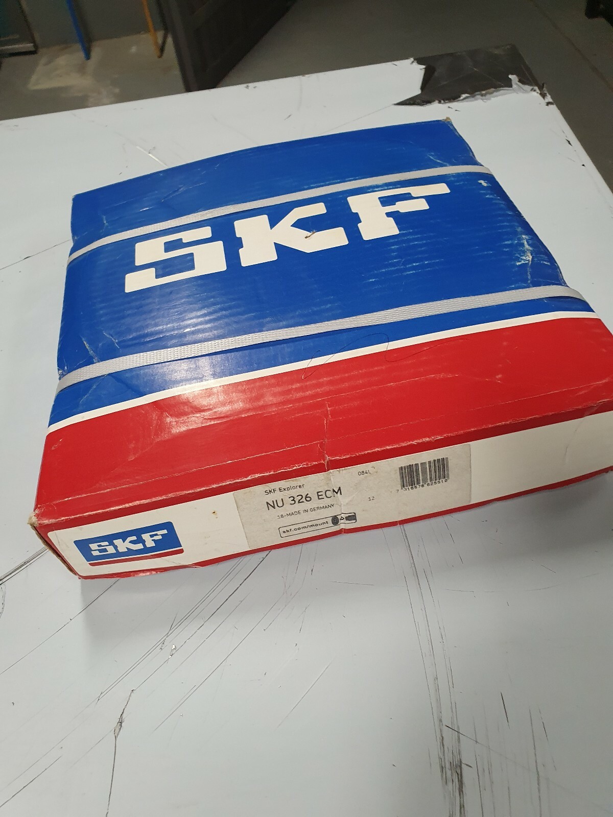 NU 326 E/CM SKF BRAND, Cylindrical Roller Bearing NEW, Bronce Cage.