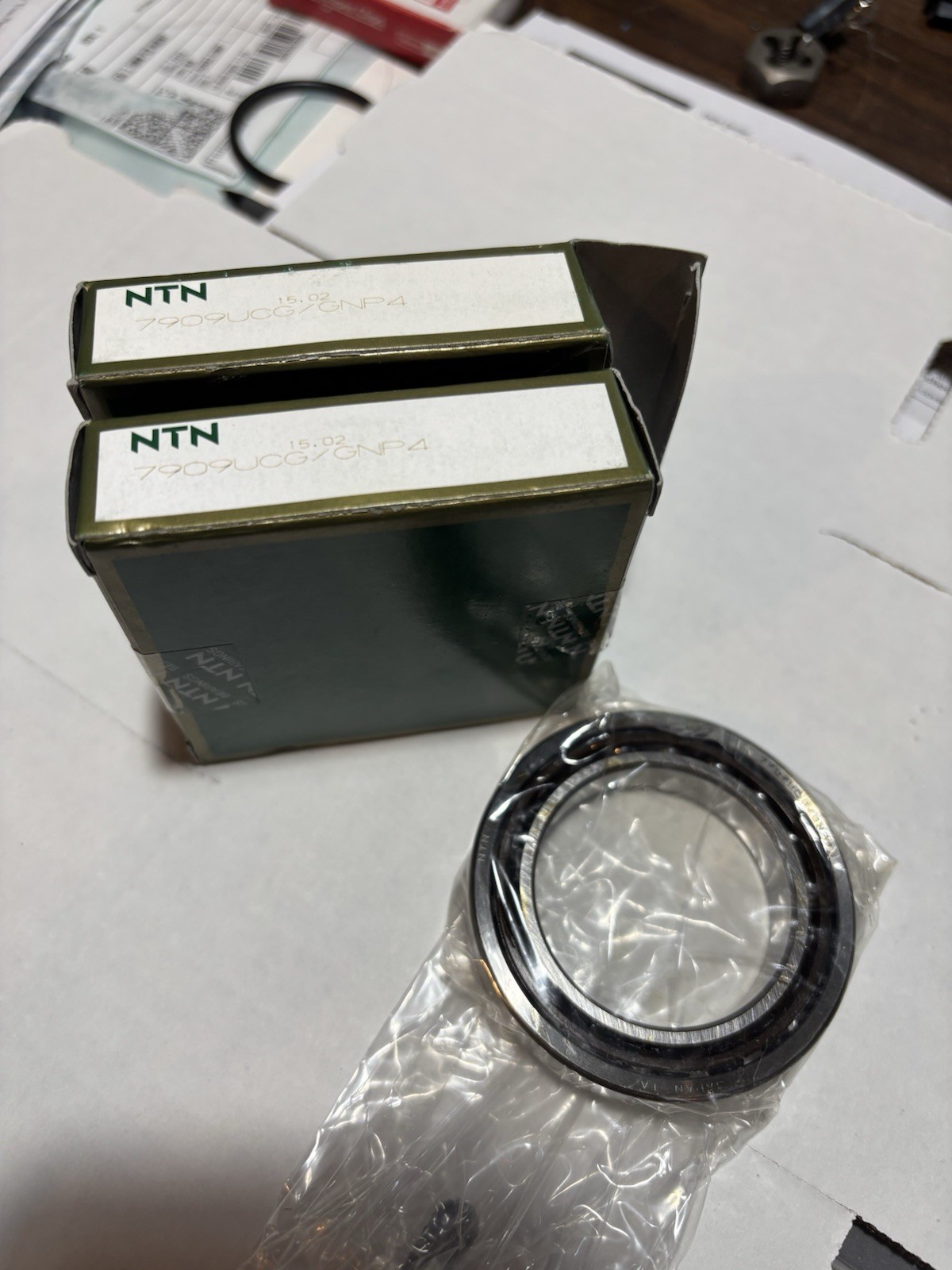 NTN 7909UCG/GNP4 Deep Groove Ball Bearing 1 Pair Set of 2 New In Box