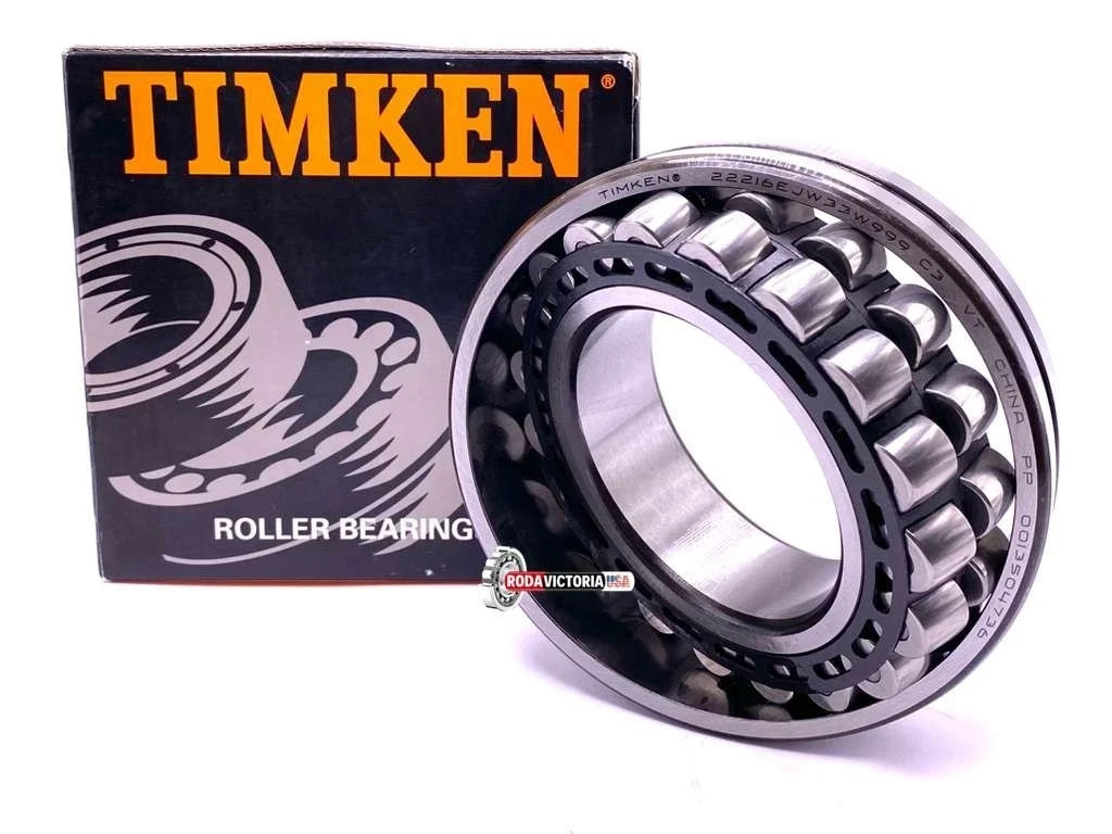 TIMKEN 22216 EJ W33 C3 Spherical Roller Bearing 80x140x33 mm