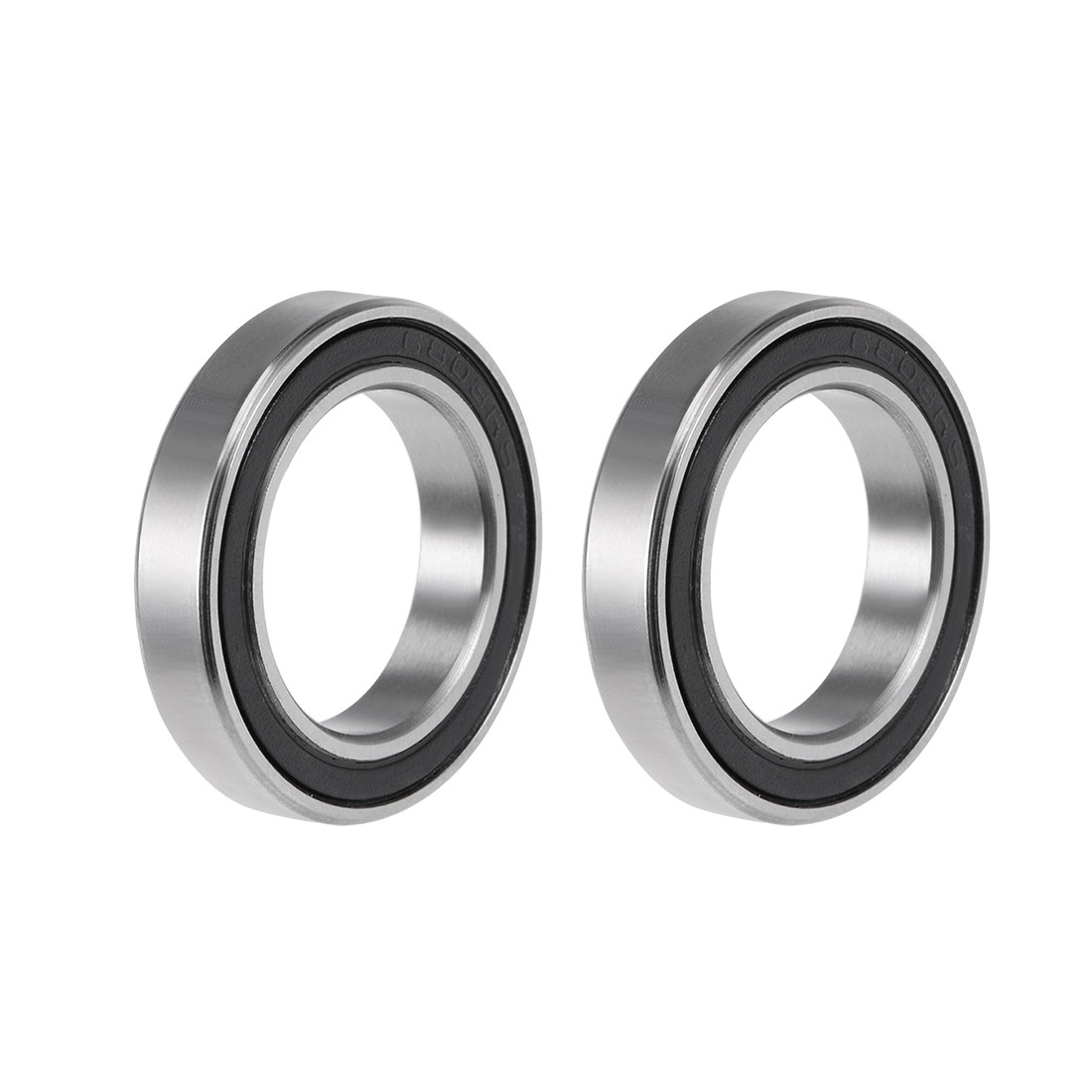 2 Pcs 17x26x5mm 6803-2RS Deep Groove Ball Bearing ABEC-3 Bearings for Machine
