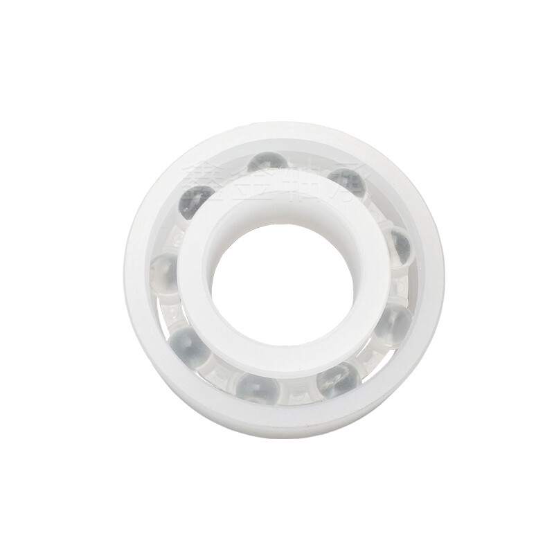 Deep Groove Ball Bearings PP Plastic Bearing Glass Ball Nylon Cage Insulation