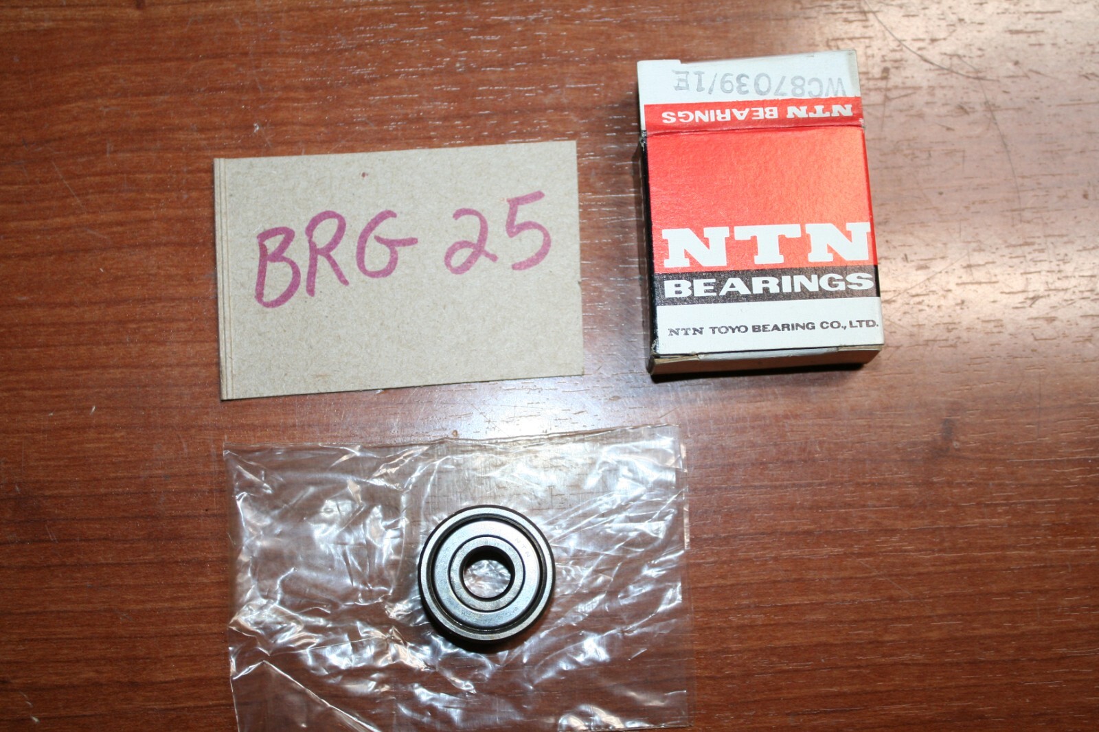 NTN WC87039 Ball Bearing ID: 9mm OD: 26mm Width: 10.319mm JAPAN