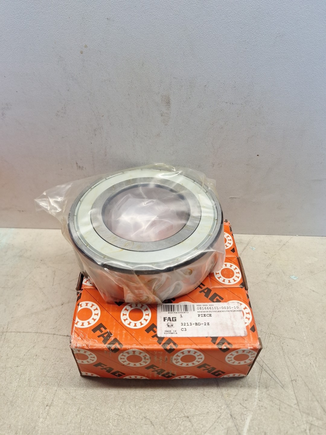 FAG 3213 BD 2Z C3 Double Shielded Double Row Angular Contact Ball Bearing