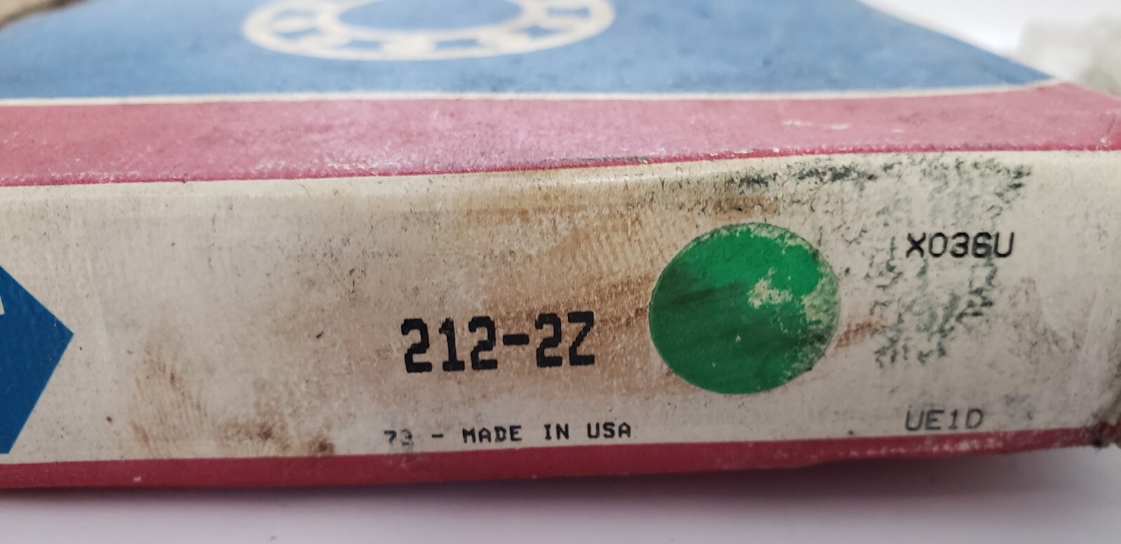 SKF 212-2Z RADIAL DEEP GROOVE BALL BEARING, 60mm ID, 110mm OD, 22mm WIDTH, NIB