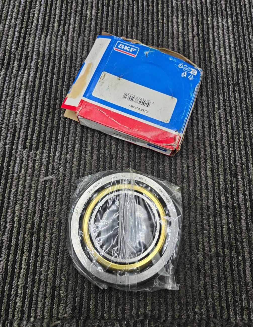 SKF 7213 BECBY Bearing Angular Contact Bearing, 65mm, O.D. 120mm Single Row