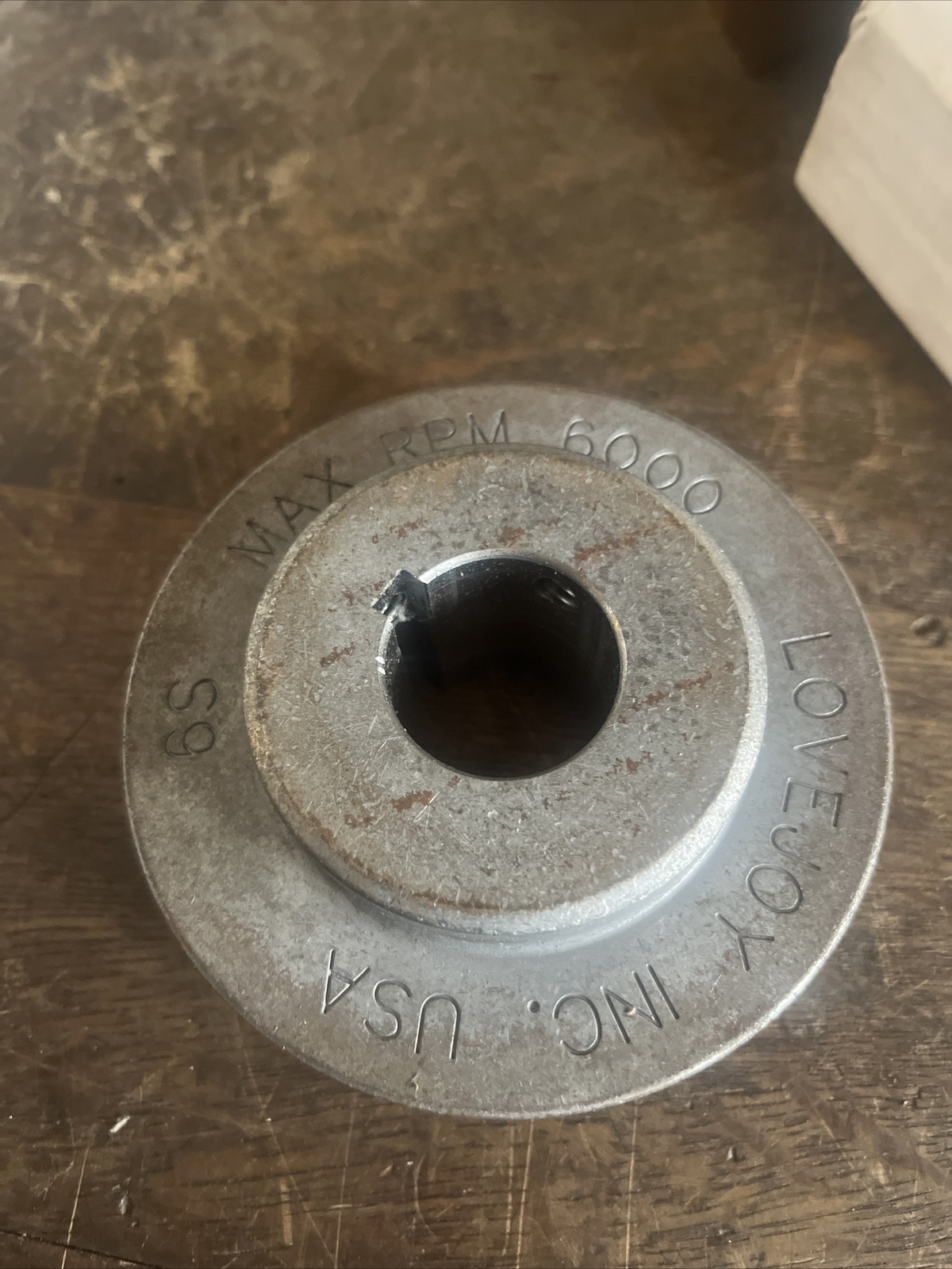 NOS LoveJoy 68514436099 Flange 6S FLNG 1 1/8” Plus Keyway