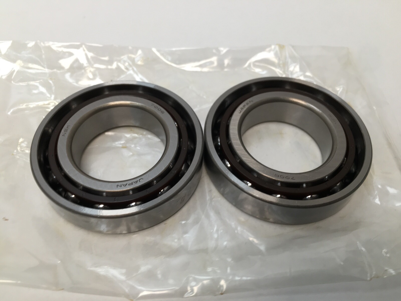 NSK 7006A5TYDUM Angular Bearing 30x55x13 mm 7006A-5TY-DUM Japan 2 pcs