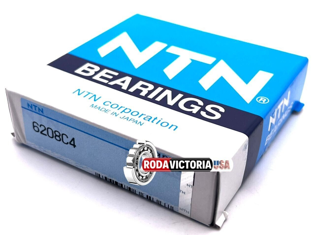 NTN 6208 C4 BEARING 40x80x18 mm JAPAN SAME DAY SHIPPING !!!