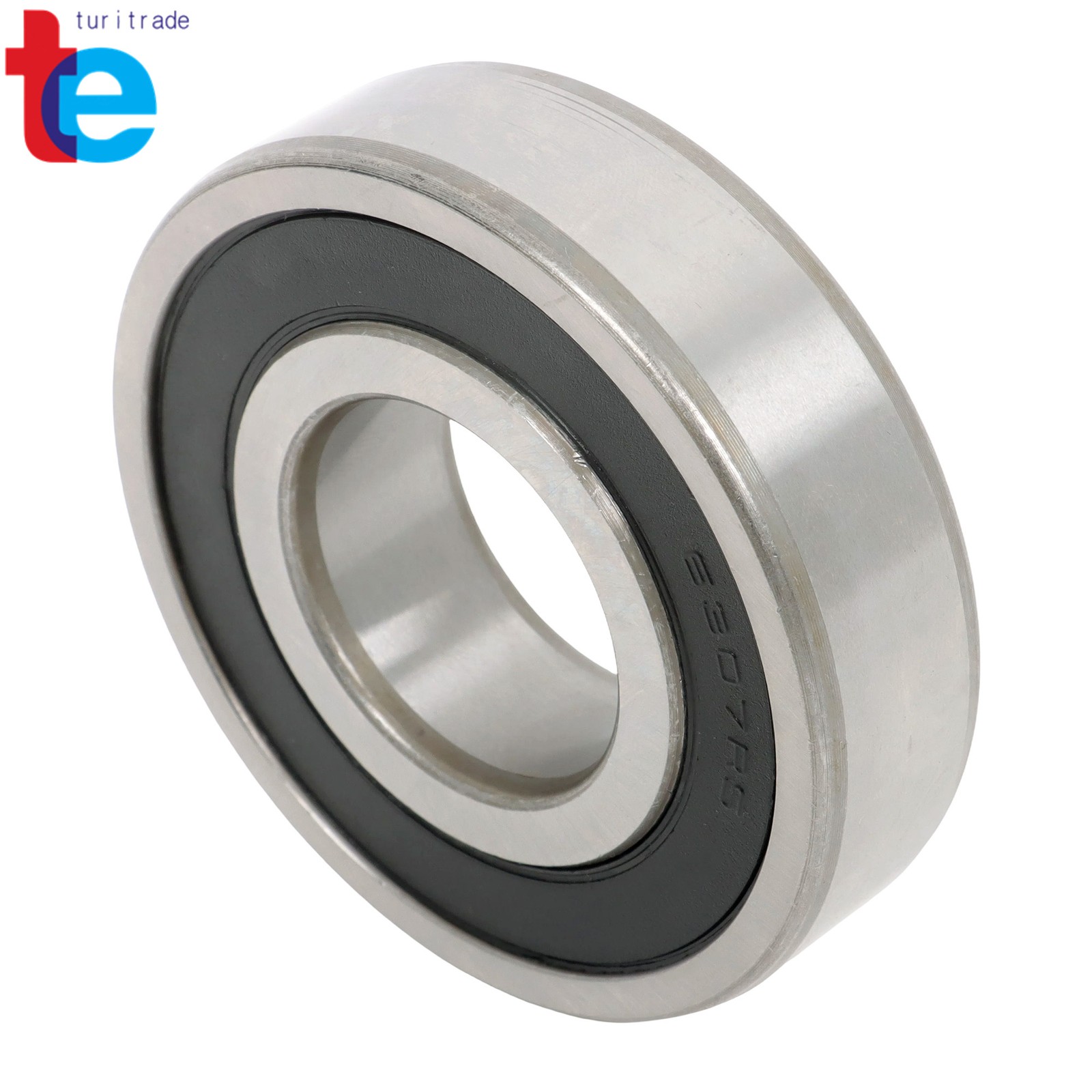 2 Pcs 6307 2RS Bearing 35x80x21mm Deep Groove Double Rubber Sealed Industrial