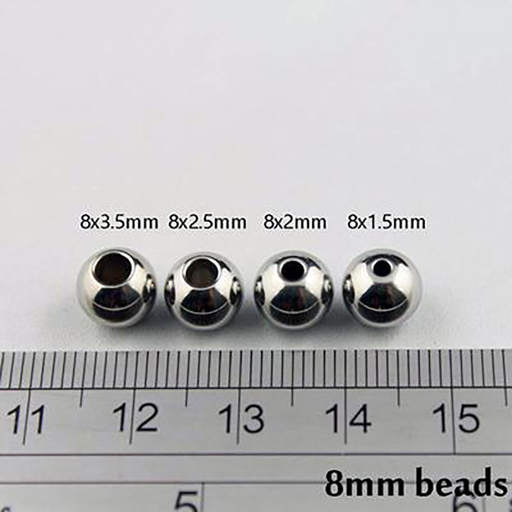 Solid Stainless Steel Ball With Hole Outside Diameter 3mm 4mm 5mm 6mm to 60mm