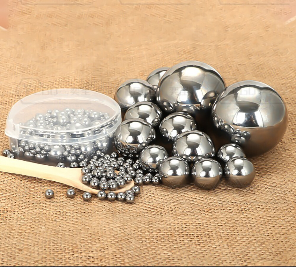 304 Steel Stainless Ball Solid Round Ball Large Metal Balls Diameter 1mm~70mm A2
