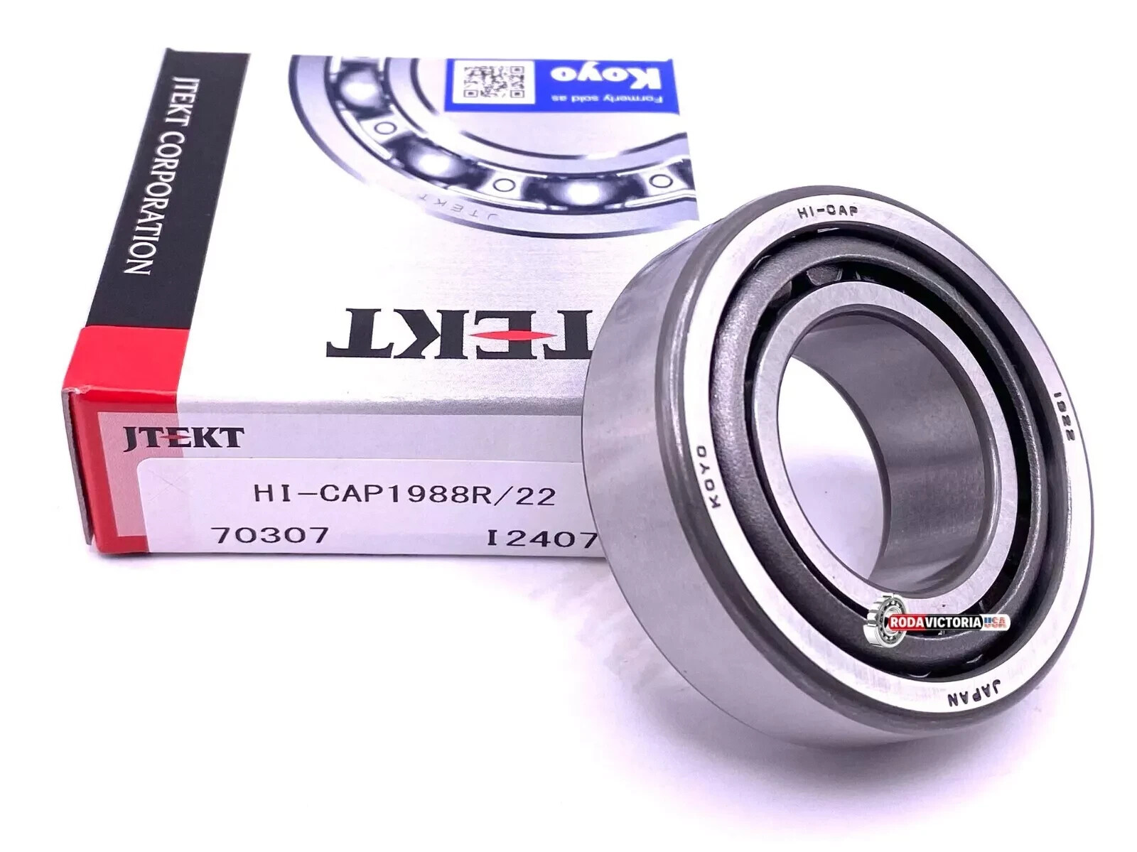 KOYO Japan 1988R/22 Tapered Roller Bearing Cone and Race 28.58×57.15×19.85 mm