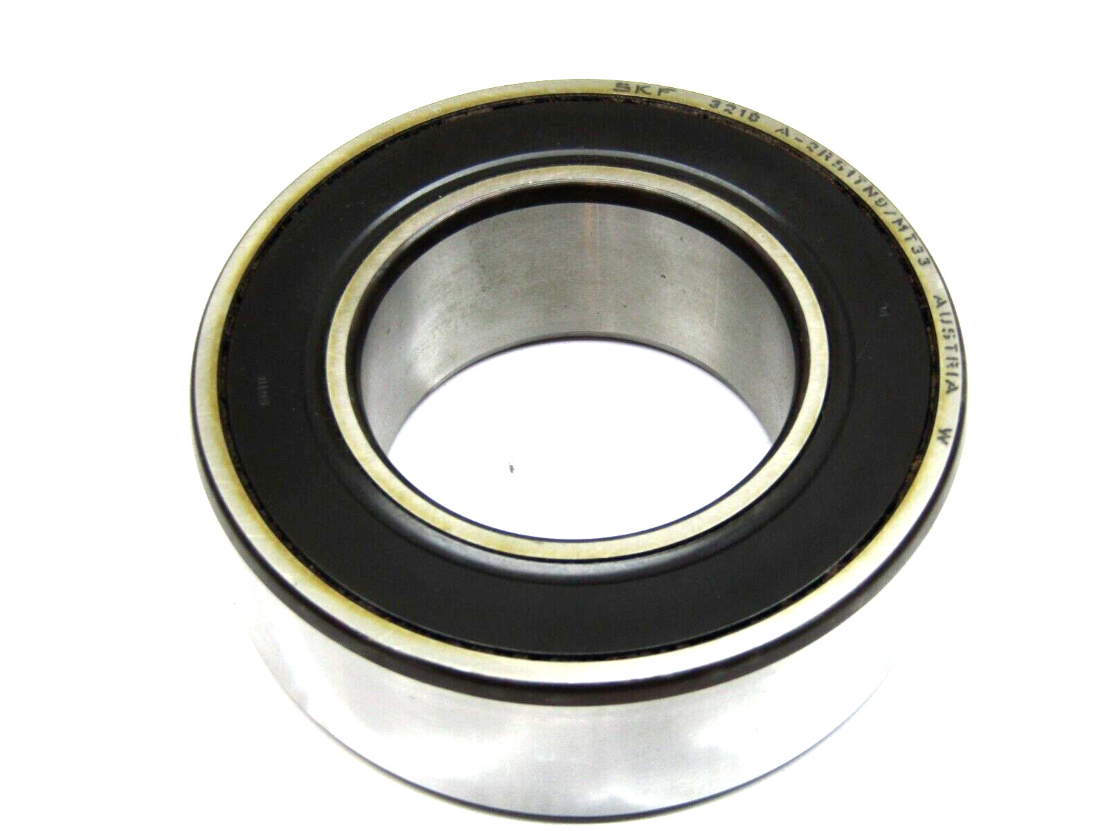 SKF 3210A-2RS1TN9/MT33 50mm X 90mm X 30.2mm Sealed Angular Contact Bearing
