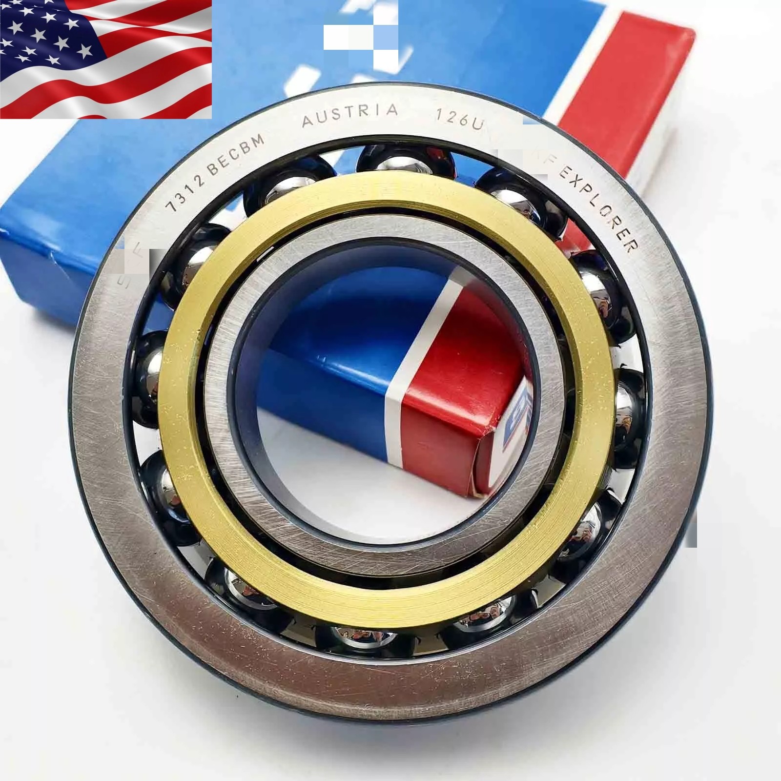 NEW Angular Contact Ball Bearing FOR SKF 7312 BECBM US SELLER