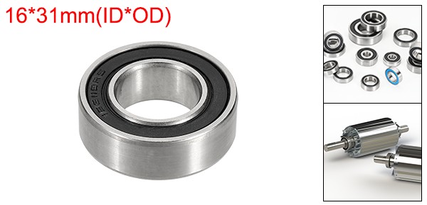 16mm ID x 31mm OD 163110-2RS Non-Standard Ball Bearings 10mm Thickness