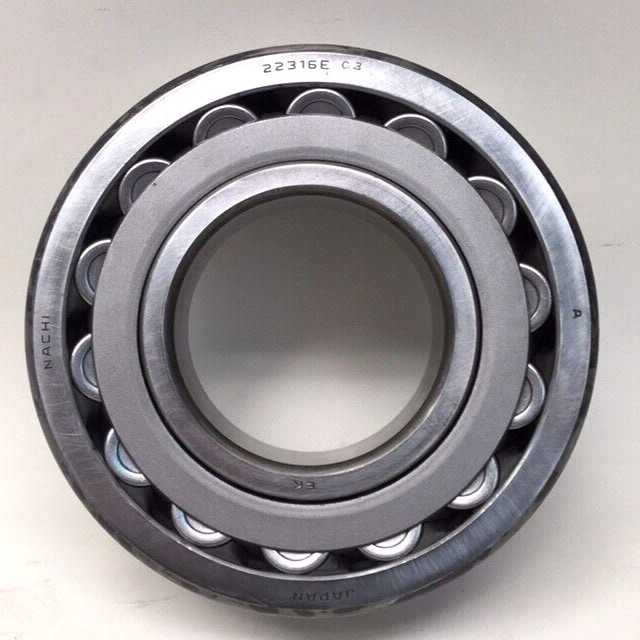 Nachi 22316EKC3 Spherical Roller Bearing 80mm ID 170mm OD 58mm W Tapered 1:12Bor
