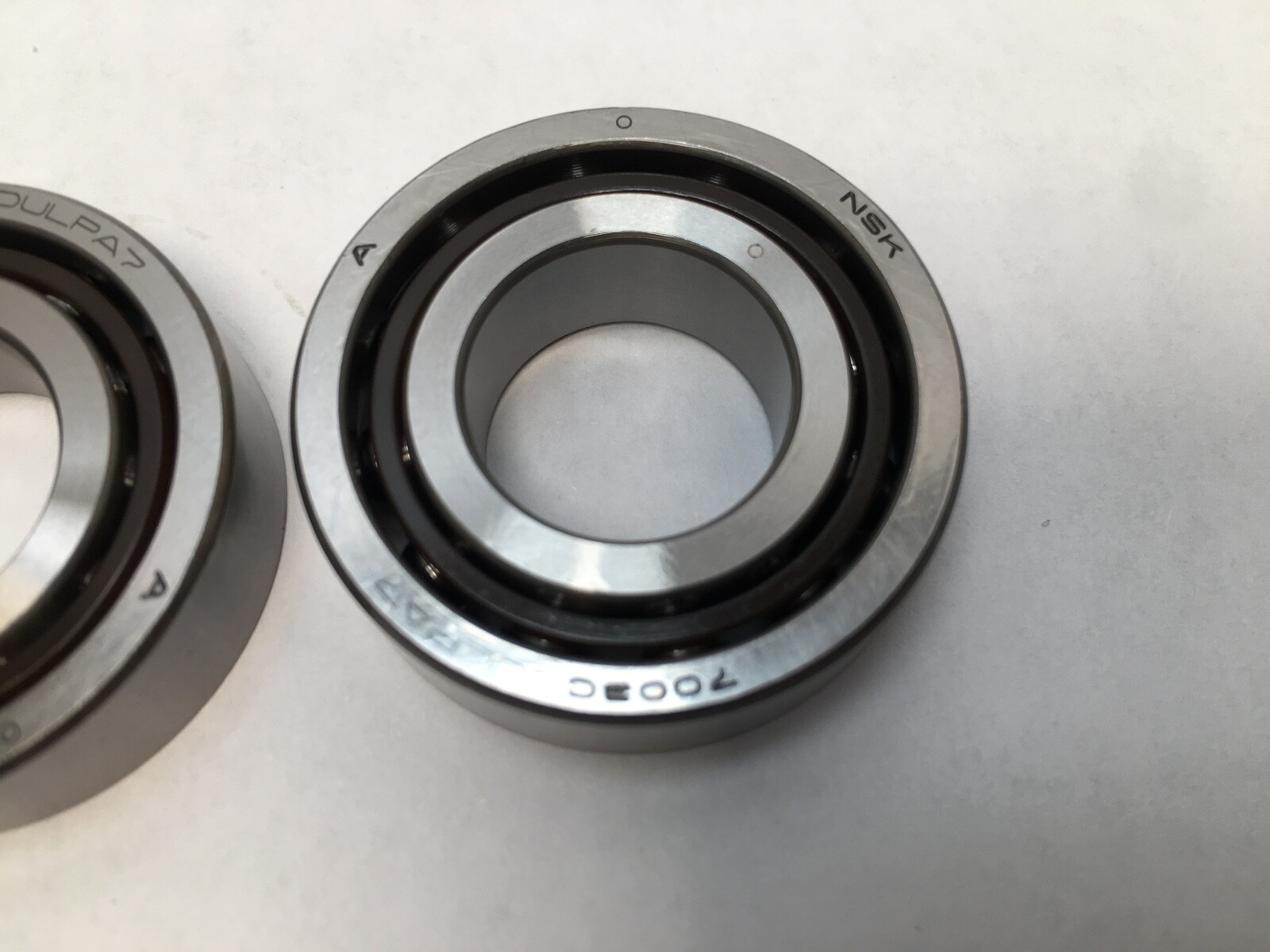 NSK 7003CTYDULPA7 Angular Bearing 17x35x10mm 7003 C TY DUL PA7 ABEC7 Japan 2 Pcs