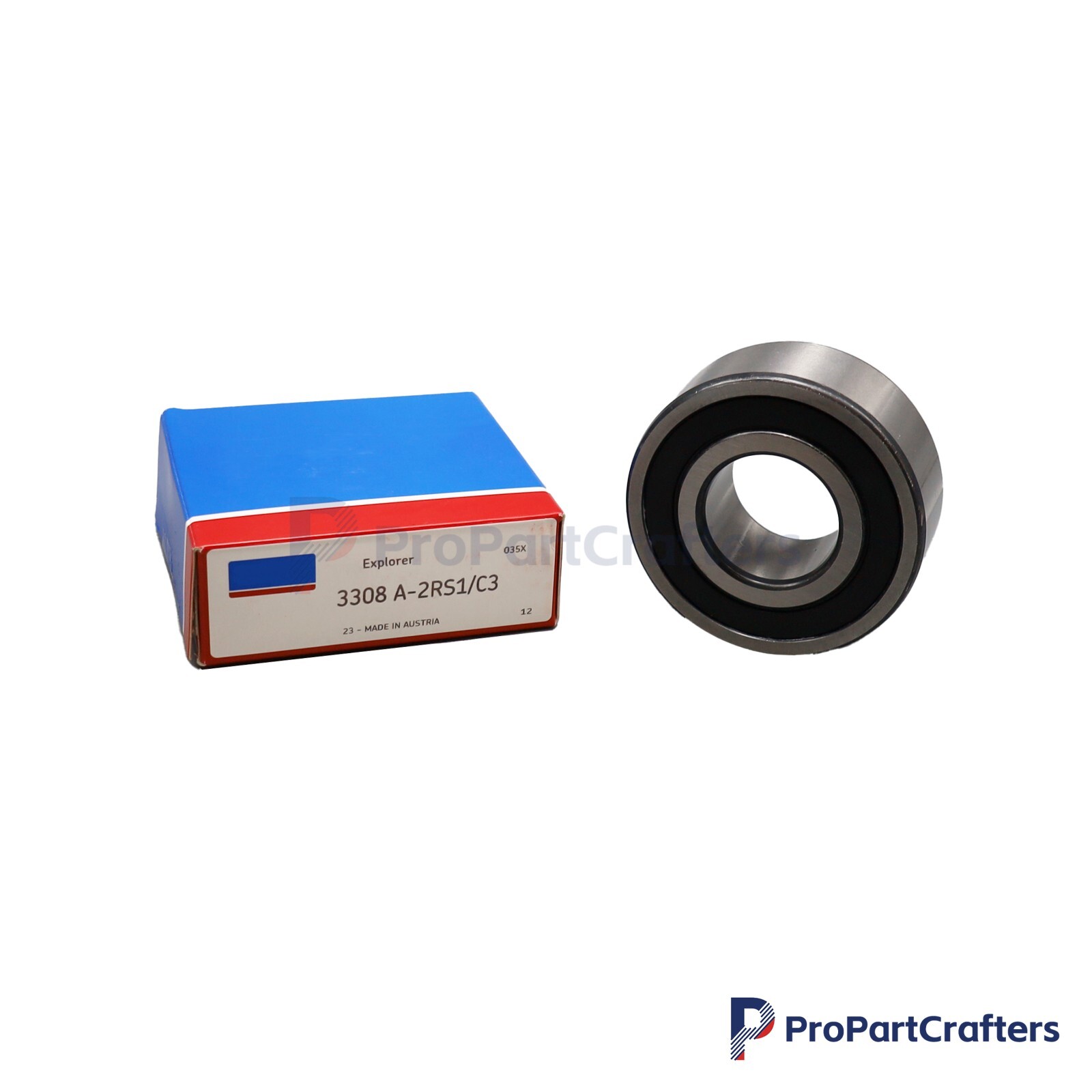 NEW Fits SKF 3308 A 2RS1/C3 Double Row Angular Contact Ball Bearing 40x90x36.5mm