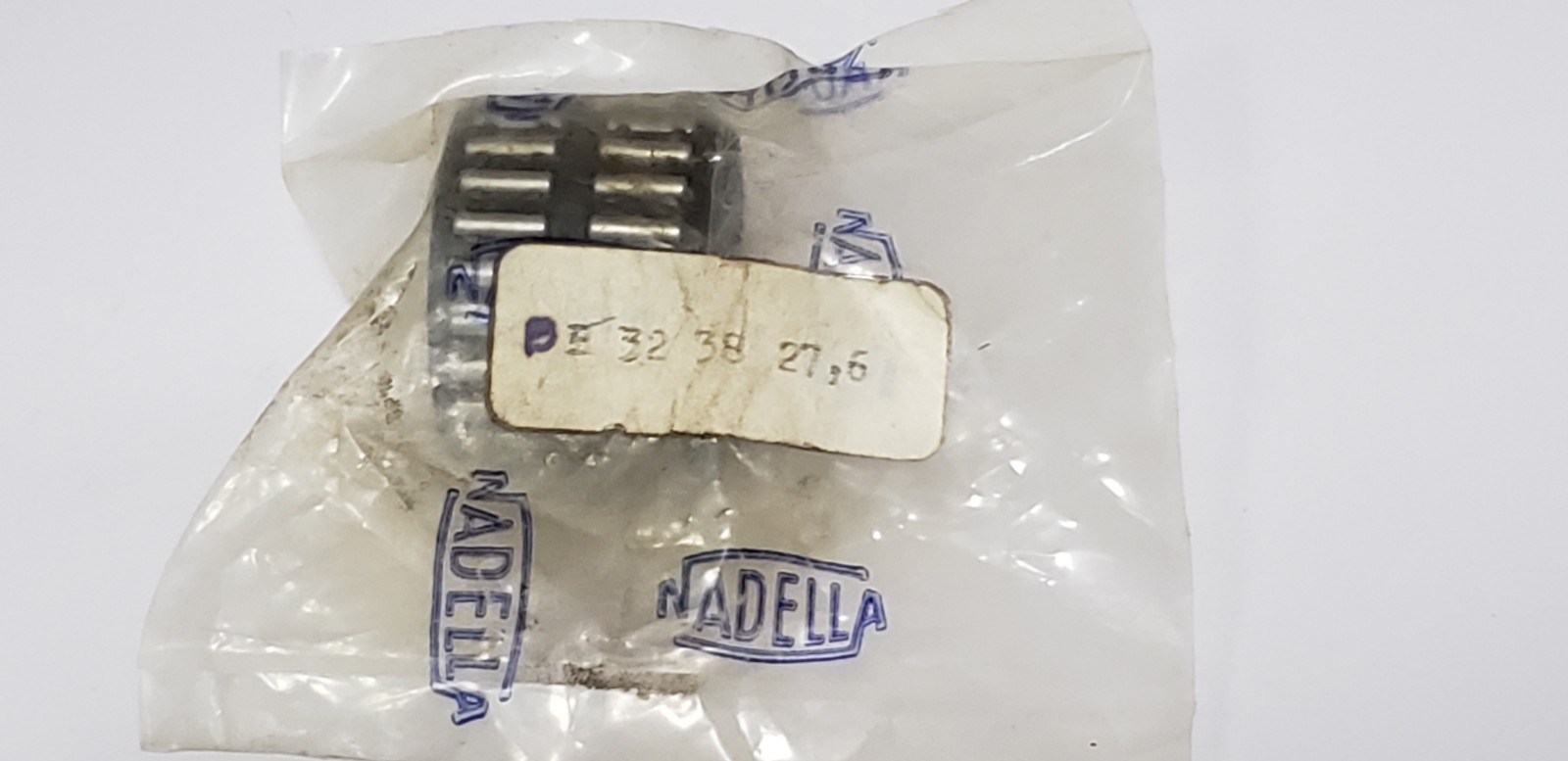 NADELLA BB 32 38 27,6 NEEDLE BEARING, 32mm ID x 38mm OD x 27.6mm WIDE, NIB